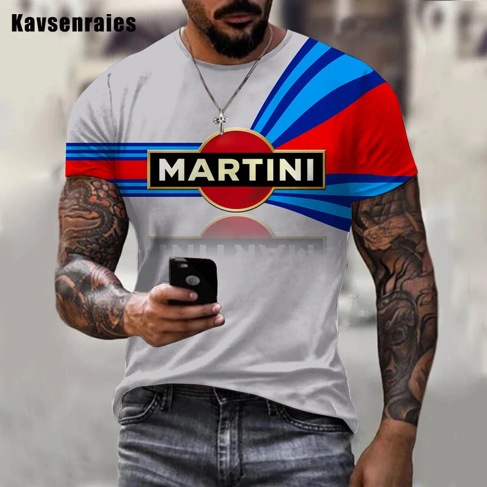 2022 Latest Unisex Casual 3D Martini Racing Printed Men T-shirt Boys Girls Fashion Comfortable O-Neck Short Sleeve T-shirt
2022 Latest Unisex Casual 3D Martini Racing Printed Men T-shirt Boys Girls Fashion Comfortable O-Neck Short Sleeve T-shirt