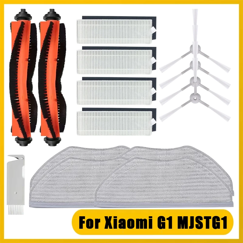 Main Side Brush Cover Hepa Filter Mop Cloth Replacement Parts For Xiaomi Mijia G1 MJSTG1 Mi Robot Vacuum-Mop Roller Accessories
Main Side Brush Cover Hepa Filter Mop Cloth Replacement Parts For Xiaomi Mijia G1 MJSTG1 Mi Robot Vacuum-Mop Roller Accessories