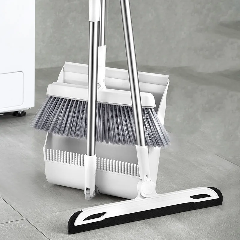 Broom Dustpan Folding Set Bathroom Wiper Sweeping Magic Brush Household Cleaning Tools
Broom Dustpan Folding Set Bathroom Wiper Sweeping Magic Brush Household Cleaning Tools