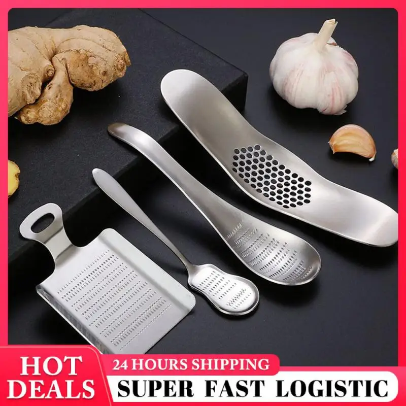 Garlic Press 304 Stainless Steel Manual Stainless Steel Garlic Press Garlic Grinding Machine Kitchen Multifunction Tool
Garlic Press 304 Stainless Steel Manual Stainless Steel Garlic Press Garlic Grinding Machine Kitchen Multifunction Tool