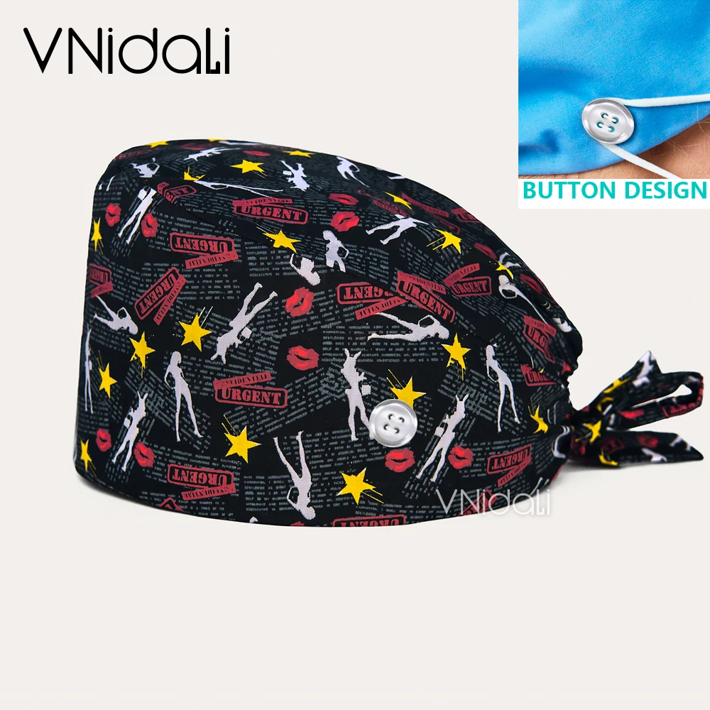 sexy girl Printing button Surgical Cap 100% Cotton Breathable Cap scrub hats gorro enfermera nursing hat scrub caps for women
sexy girl Printing button Surgical Cap 100% Cotton Breathable Cap scrub hats gorro enfermera nursing hat scrub caps for women