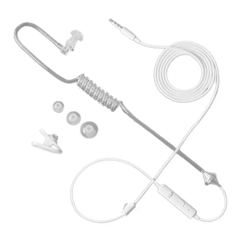 Inear Radiation Protection Earphone With Microphone Air Duct Wirecontrolled Earphone 35 Mm Spiral Tube Air Duct Earphone
Inear Radiation Protection Earphone With Microphone Air Duct Wirecontrolled Earphone 35 Mm Spiral Tube Air Duct Earphone