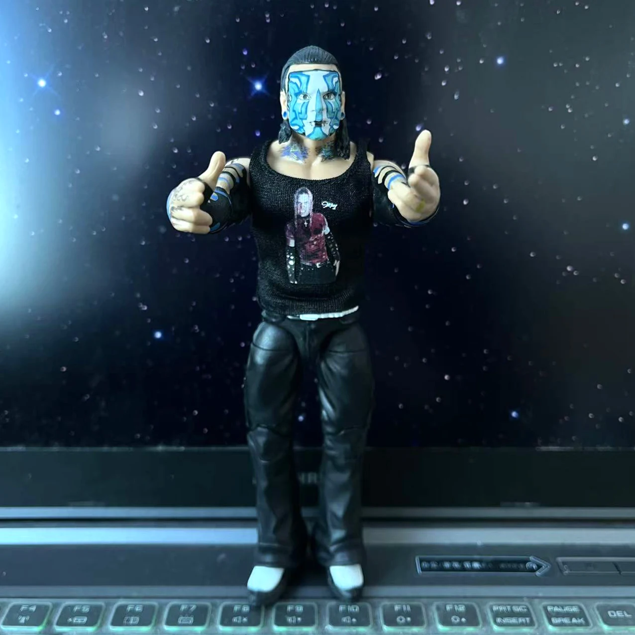 WWE AEW Raew Jeff Hardy Фигурка Борцовская фигурка Дисплей Коллекция Фестивальный подарок