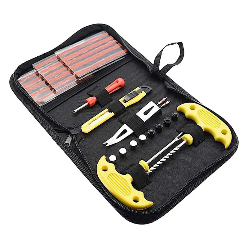 32 PCS Car Tire Repair Tool Auto Bike Tire Tyre Puncture Tire Repair Kit Plug Garage Car Accessories
32 PCS Car Tire Repair Tool Auto Bike Tire Tyre Puncture Tire Repair Kit Plug Garage Car Accessories