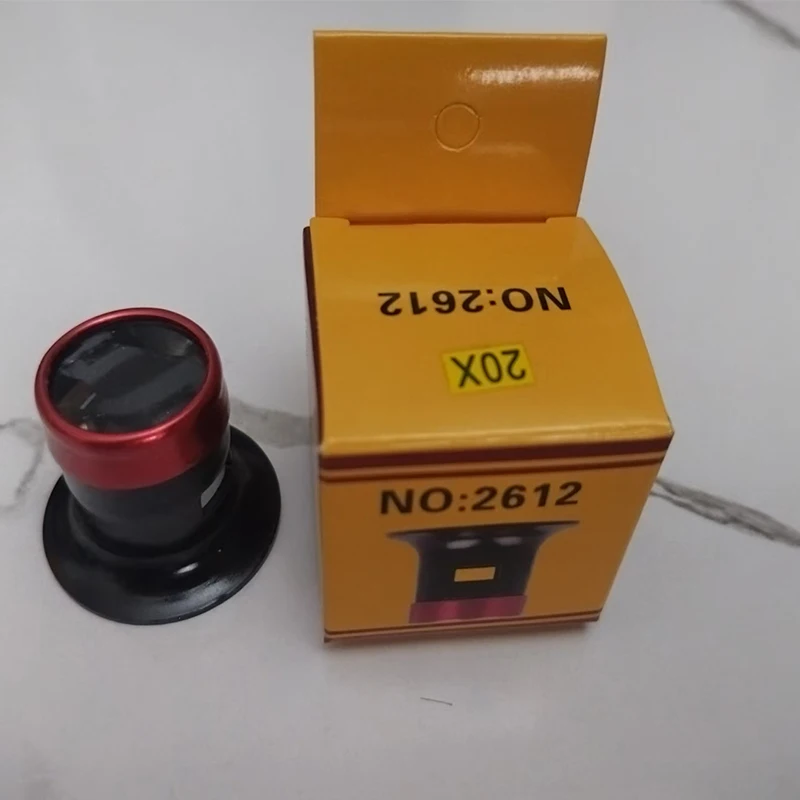 Инструмент-лупа для часовщиков, портативный монокуляр, лупа, 20-кратное увеличительное стекло, инструменты для ремонта линз для глаз
Инструмент-лупа для часовщиков, портативный монокуляр, лупа, 20-кратное увеличительное стекло, инструменты для ремонта линз для глаз