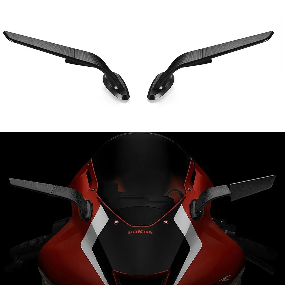 For HONDA CBR1000RR CBR 1000RR CBR-1000RR 2008-2021 2022 Rearview mirrors Wind Wing Adjustable Rotating Side Mirror Winglet
For HONDA CBR1000RR CBR 1000RR CBR-1000RR 2008-2021 2022 Rearview mirrors Wind Wing Adjustable Rotating Side Mirror Winglet