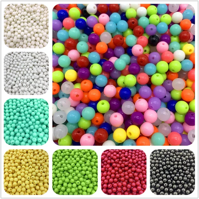 New in 8mm 10mm Acrylic Spacer Beads Round Loose Beads For Jewelry Making Necklace Bracelet Earring Accessories earrings christm 
New in 8mm 10mm Acrylic Spacer Beads Round Loose Beads For Jewelry Making Necklace Bracelet Earring Accessories earrings christm