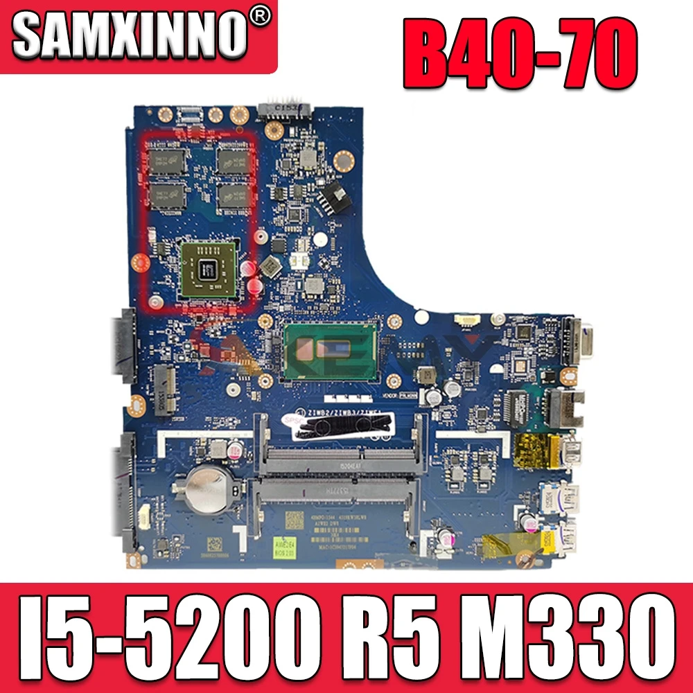 Материнская плата Akemy Lapop для Lenovo B40-70 R5 M330 GPU материнская |