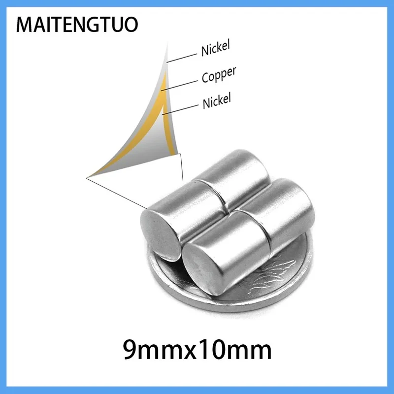 5~100PCS 9x10mm Neodymium Magnet strong Permanent NdFeB Magnets Disc Super Powerful Round Neodymium Magnet 9mm x 10mm
5~100PCS 9x10mm Neodymium Magnet strong Permanent NdFeB Magnets Disc Super Powerful Round Neodymium Magnet 9mm x 10mm