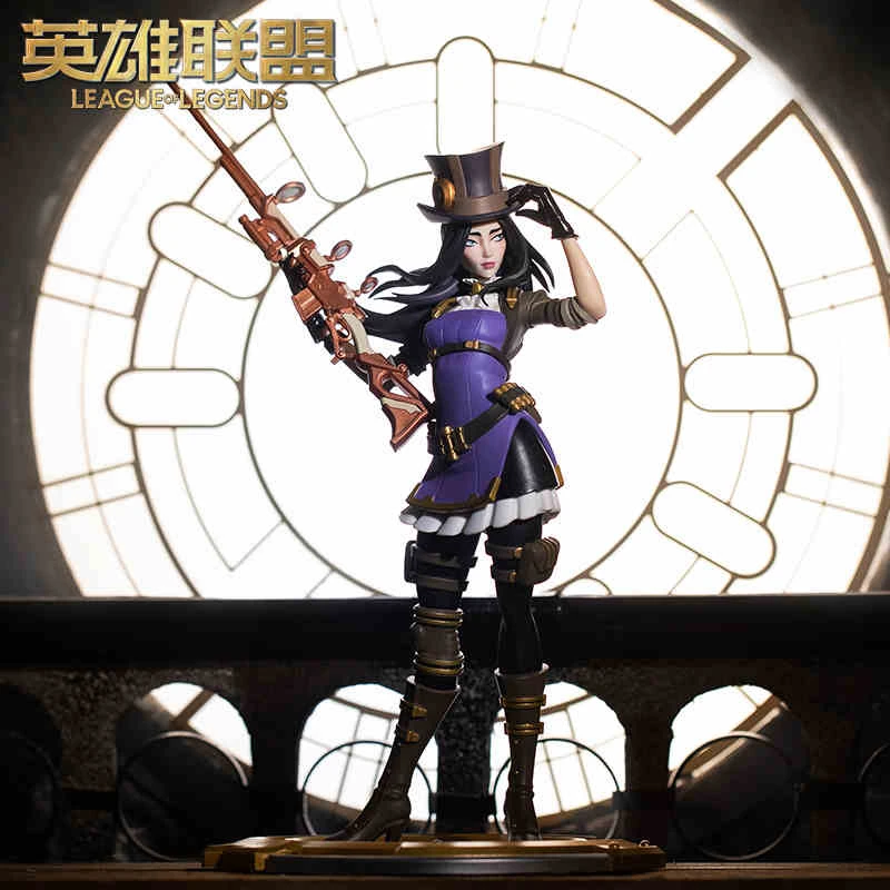 League of Legends The Sheriff of Piltover Caitlyn Sculpture Action Figure Doll Model Ornaments Games Peripheral Collectibles Toy
League of Legends The Sheriff of Piltover Caitlyn Sculpture Action Figure Doll Model Ornaments Games Peripheral Collectibles Toy