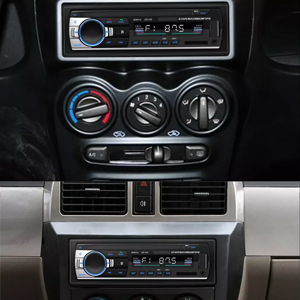 K0129 Car Radio Stereo Player Digital Wireless Car MP3 Player FM Radio Stereo Audio Music USB Player JSD 520
K0129 Car Radio Stereo Player Digital Wireless Car MP3 Player FM Radio Stereo Audio Music USB Player JSD 520