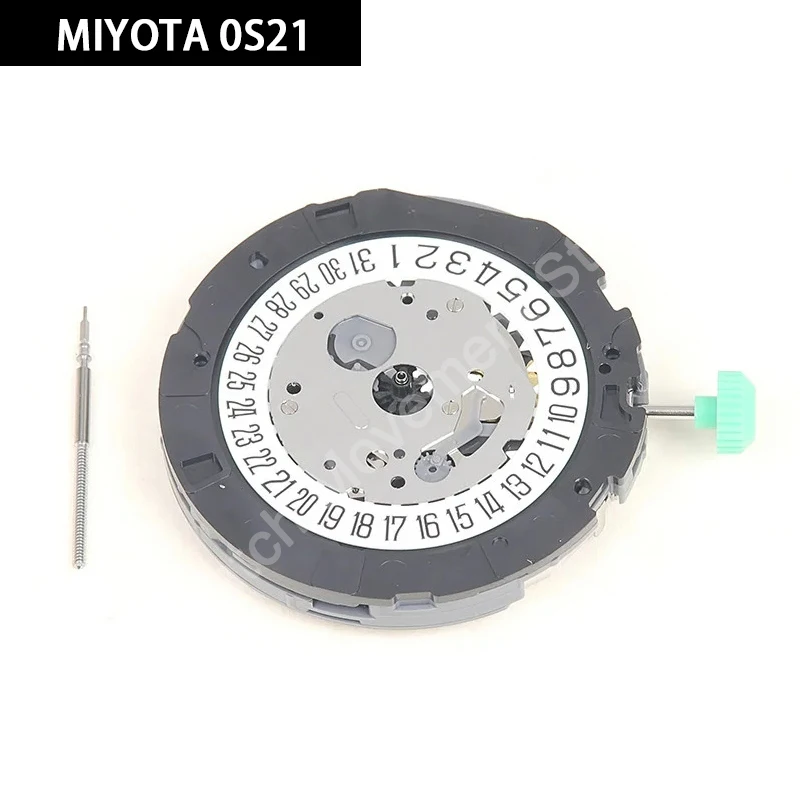 

Watch Parts Japan Miyota Chronograph Quartz Movement OS21 With Battery 6 Points Calendar Can Incorporate Tachymeter Tunction