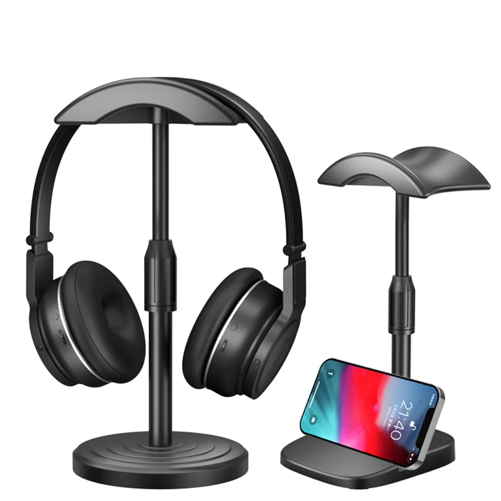 Universal Adjustable Headset Desktop Holder Hanger Gaming Headphone Stand Rack Plastic +metal Headset Accessories
Universal Adjustable Headset Desktop Holder Hanger Gaming Headphone Stand Rack Plastic +metal Headset Accessories