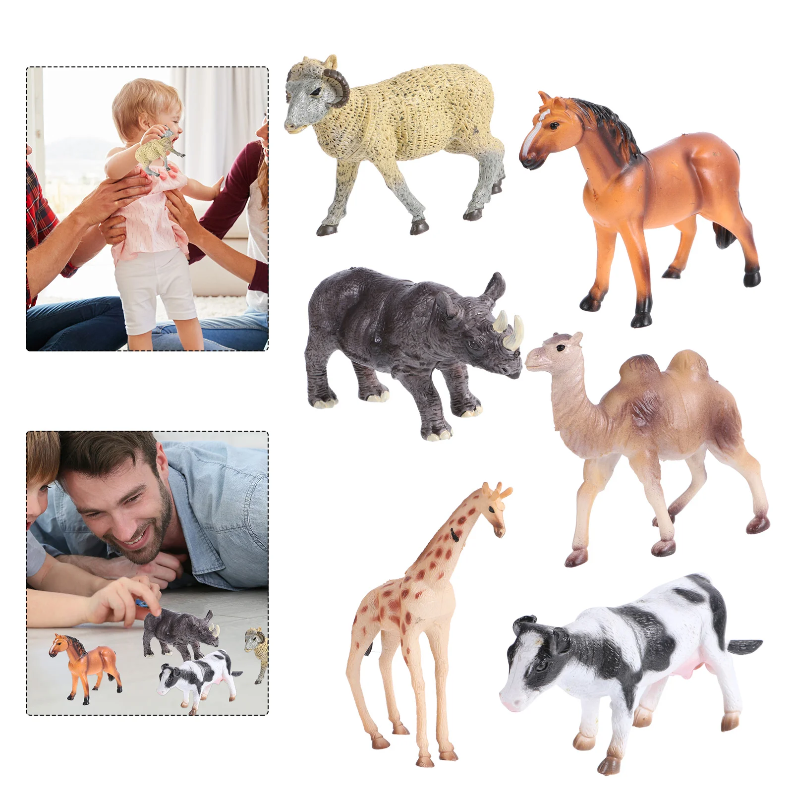 Animal Toy Toys Farm Wild Figures Animals Dollhousemini Preschool Kids Playsets Toddlers Realisticscene Simulation Cognition
Animal Toy Toys Farm Wild Figures Animals Dollhousemini Preschool Kids Playsets Toddlers Realisticscene Simulation Cognition