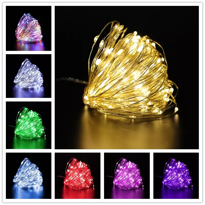 on Batteries Fairy Lights 5M 10M Christmas Lights LED String Light Silver Wire Powered By Battery Batter or USB Light
on Batteries Fairy Lights 5M 10M Christmas Lights LED String Light Silver Wire Powered By Battery Batter or USB Light