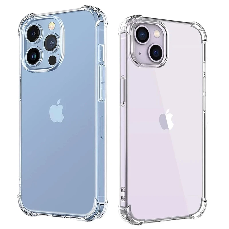 Ottwn Thick Shockproof Silicone Clear Phone Case For iPhone 14 13 12 11 Pro Max Mini X XS XR 7 8 Plus Protection Case Back Cover
Ottwn Thick Shockproof Silicone Clear Phone Case For iPhone 14 13 12 11 Pro Max Mini X XS XR 7 8 Plus Protection Case Back Cover