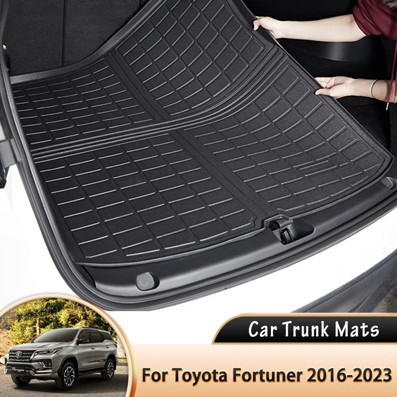 for Toyota Fortuner SW4 AN150 2016~2023 Car Boot Liner Cargo Rear Trunk Mats Luggage Floor Tray Waterproof Carpet Accessories
for Toyota Fortuner SW4 AN150 2016~2023 Car Boot Liner Cargo Rear Trunk Mats Luggage Floor Tray Waterproof Carpet Accessories
