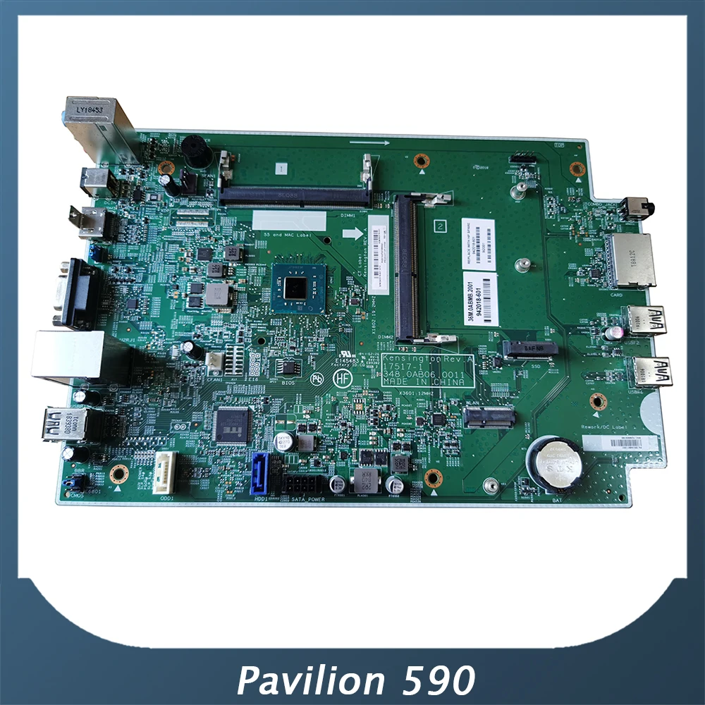 

High Quality for HP 942018-001 942018-601 17517-1 J5005 Desktop Mainboard Pavilion 590 Pre-Shipment Test
