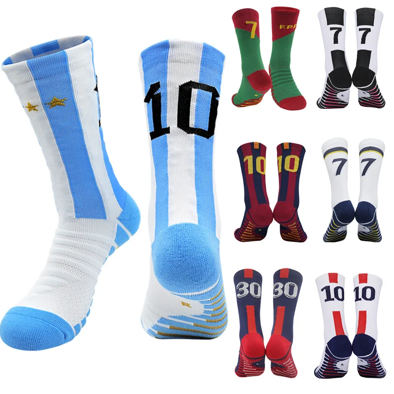 7# Blue 2023 10# White Number Kids Soccer Socks Men's Football Sports Shorts Socks Outdoor Running Fast-drying Breathable Non-Sl
7# Blue 2023 10# White Number Kids Soccer Socks Men's Football Sports Shorts Socks Outdoor Running Fast-drying Breathable Non-Sl