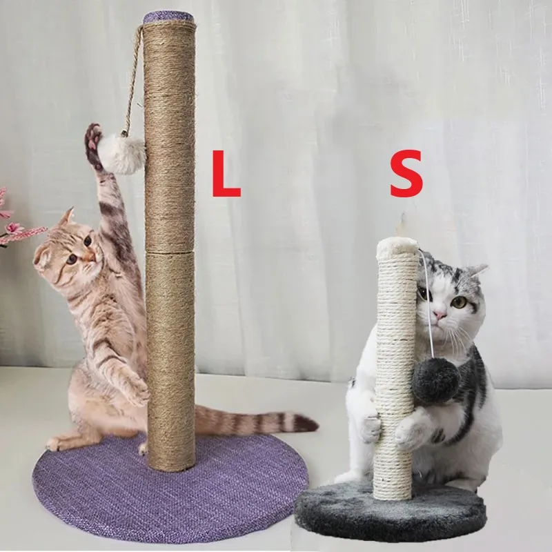 Cat Scratcher Post Cat Tree Toy Pet Jumping Tower Toy with Ball Cats Sofa Protector Cat Nail Sharpener Cat Climbing Frame
Cat Scratcher Post Cat Tree Toy Pet Jumping Tower Toy with Ball Cats Sofa Protector Cat Nail Sharpener Cat Climbing Frame