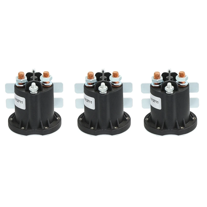 3X For EZGO TXT 48 Volt Solenoid For Electric 2010-Up & All 48V MPT 800/1000 Vehicles Golf Cart, 612711
3X For EZGO TXT 48 Volt Solenoid For Electric 2010-Up & All 48V MPT 800/1000 Vehicles Golf Cart, 612711