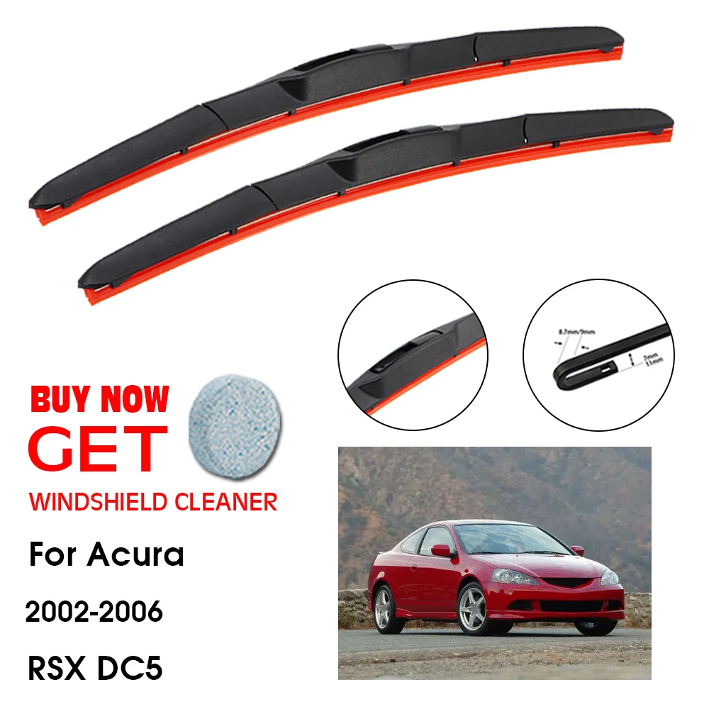 Car Wiper For Acura RSX DC5 24"+20" 2002-2006 Front Window Washer Windscreen Windshield Silica Gel Wipers Blades Accessories
Car Wiper For Acura RSX DC5 24"+20" 2002-2006 Front Window Washer Windscreen Windshield Silica Gel Wipers Blades Accessories
