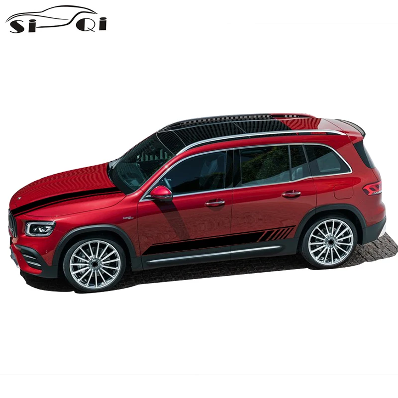 3 Pcs Edition 1 AMG Line Car Hood Decal Side Stripes Skirt Sticker For Mercedes Benz GLB Class X247 GLB250 GLB200 2020 2021
3 Pcs Edition 1 AMG Line Car Hood Decal Side Stripes Skirt Sticker For Mercedes Benz GLB Class X247 GLB250 GLB200 2020 2021