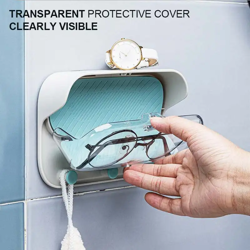 Bathroom Hole-free Glasses Storage Box Multifuncti Bathroom Racks Waterproof with Cover Bath Towel Bath Brush Hook Accessories
Bathroom Hole-free Glasses Storage Box Multifuncti Bathroom Racks Waterproof with Cover Bath Towel Bath Brush Hook Accessories