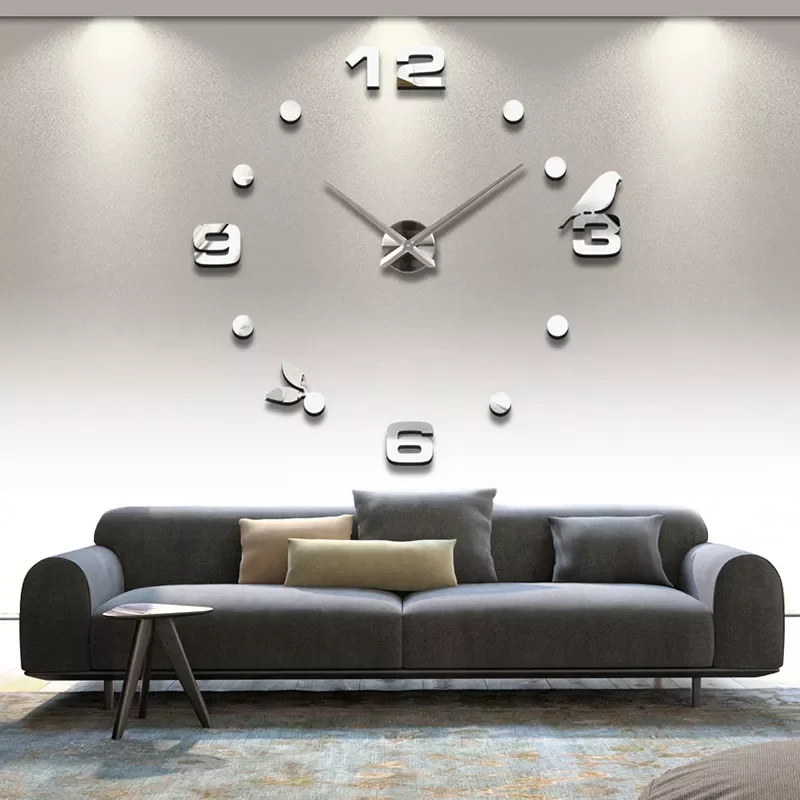 NEW2022 Free shipping new real metal 3d diy acrylic mirror wall clock watch clocks home decoration modern needle quartz stickers
NEW2022 Free shipping new real metal 3d diy acrylic mirror wall clock watch clocks home decoration modern needle quartz stickers
