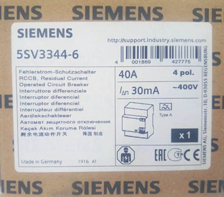 5SV3344-6 40 ASIEMENS
5SV3344-6 40 ASIEMENS