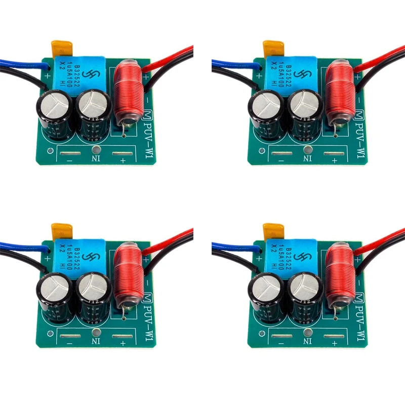 4X 60W 2 Way Audio Speaker Frequency Divider Treble Bass TWS 2 Unit Crossover Accessory
4X 60W 2 Way Audio Speaker Frequency Divider Treble Bass TWS 2 Unit Crossover Accessory