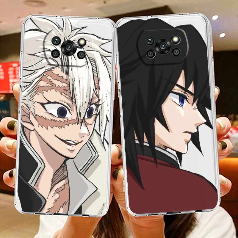Demon Slayer Anime Transparent Phone Case For Xiaomi Mi Poco X5 X4 X3 NFC F4 F3 GT M5s M4 M3 Pro C55 C50 5G 
Demon Slayer Anime Transparent Phone Case For Xiaomi Mi Poco X5 X4 X3 NFC F4 F3 GT M5s M4 M3 Pro C55 C50 5G