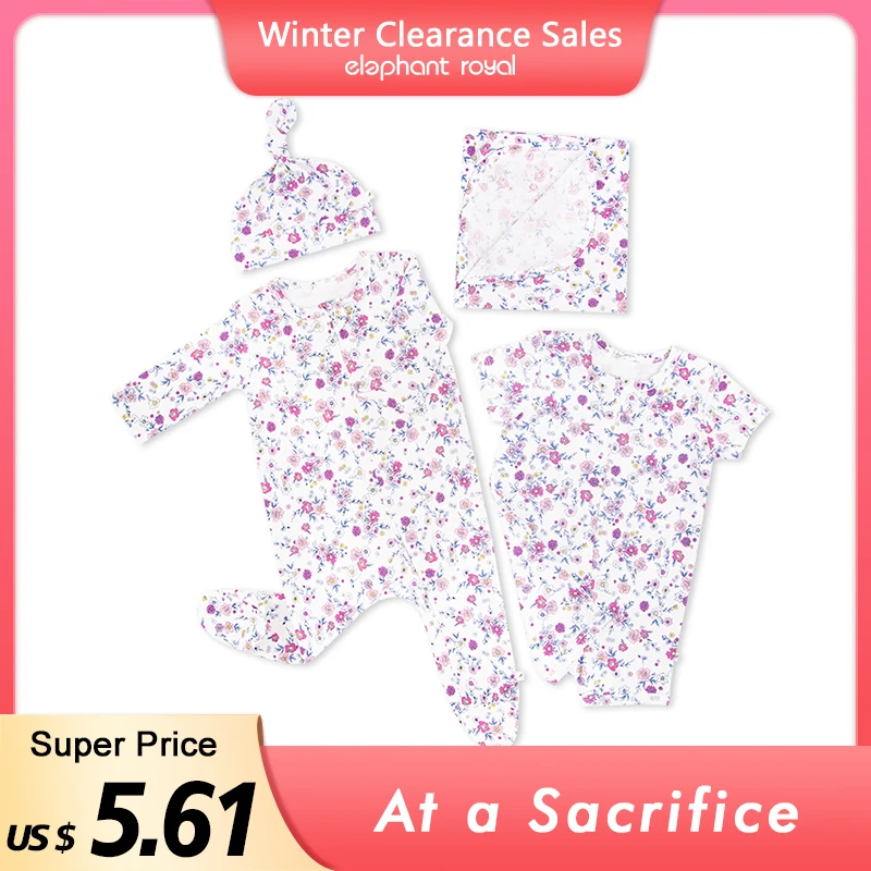 Newborn Baby Girls Sets Soft Cotton Pink Flower Printed Romper Hat Outfits Clothes Set Autumn Winter Underwear
Newborn Baby Girls Sets Soft Cotton Pink Flower Printed Romper Hat Outfits Clothes Set Autumn Winter Underwear
