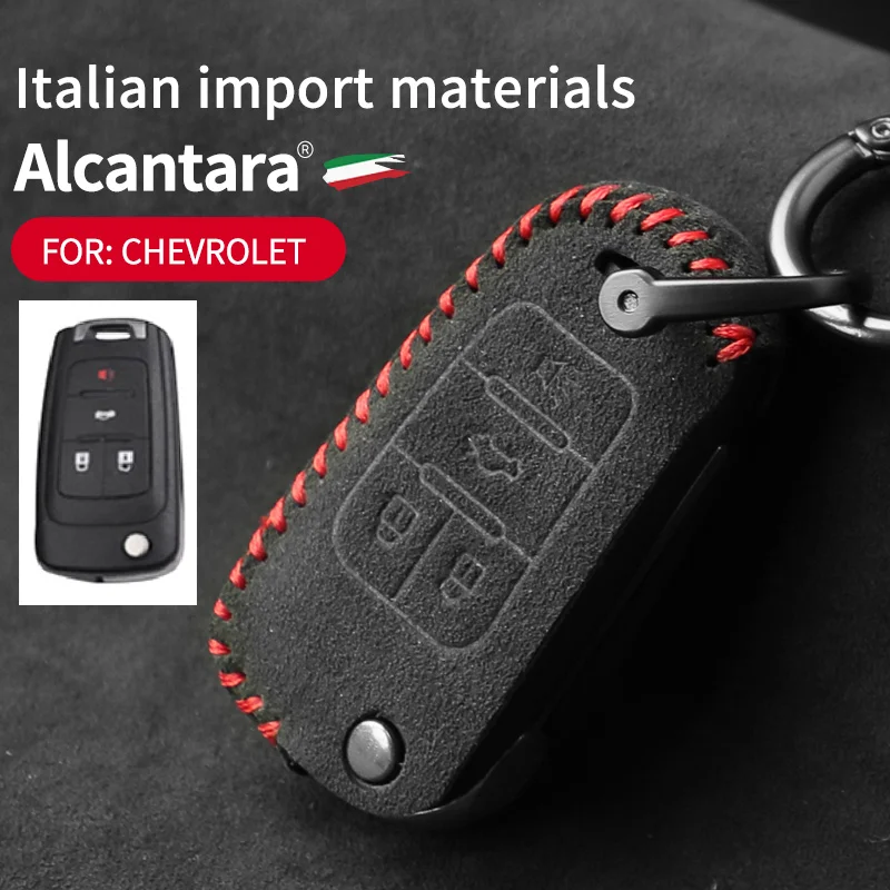 Alcantara Suede Key Cover for Chevrolet Cruze Aveo Camaro Equinox Malibu Spark Volt Key Protector Clasp Creative Car Accessories
Alcantara Suede Key Cover for Chevrolet Cruze Aveo Camaro Equinox Malibu Spark Volt Key Protector Clasp Creative Car Accessories