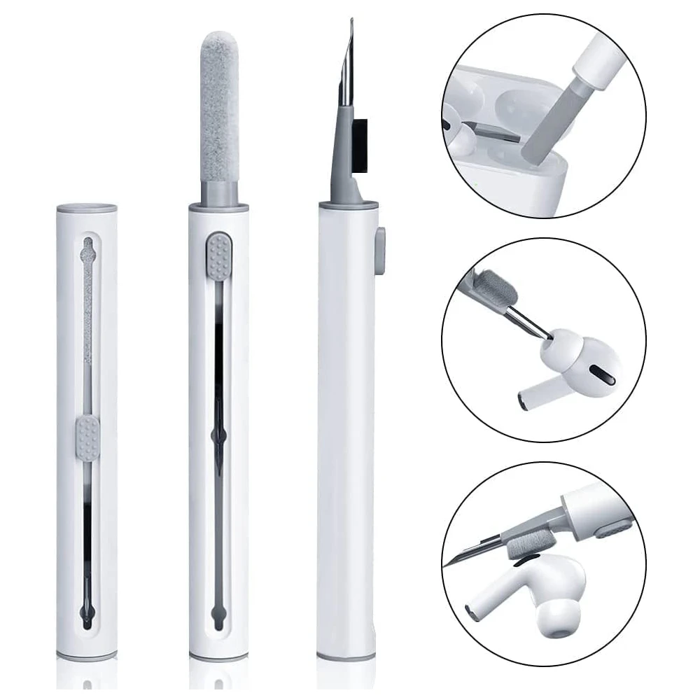 New Fashion Bluetooth Earphones Cleaning Tool Durable Earbuds Case Clean Brush Pen for Xiaomi Airdots 3Pro Kit for Airpods Pro
New Fashion Bluetooth Earphones Cleaning Tool Durable Earbuds Case Clean Brush Pen for Xiaomi Airdots 3Pro Kit for Airpods Pro