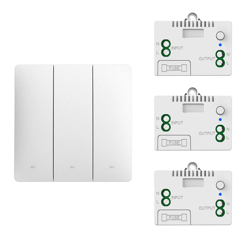 Self-Pow Wall Light Wireless Switch Self-Powered Remote Control No Battery No Wire IP54 Waterproof Indoor Kinetic Switch
Self-Pow Wall Light Wireless Switch Self-Powered Remote Control No Battery No Wire IP54 Waterproof Indoor Kinetic Switch