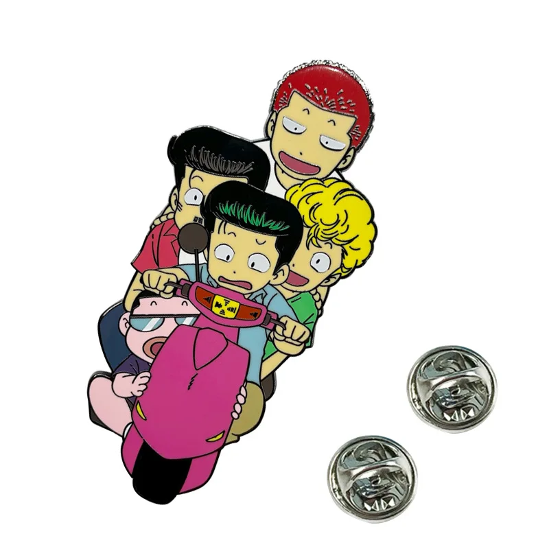 SLAM DUNK Classic Anime Lapel Pins for Backpack Hard Enamel Pin Brooches for Clothing Metal Badges Fashion Accessories
SLAM DUNK Classic Anime Lapel Pins for Backpack Hard Enamel Pin Brooches for Clothing Metal Badges Fashion Accessories