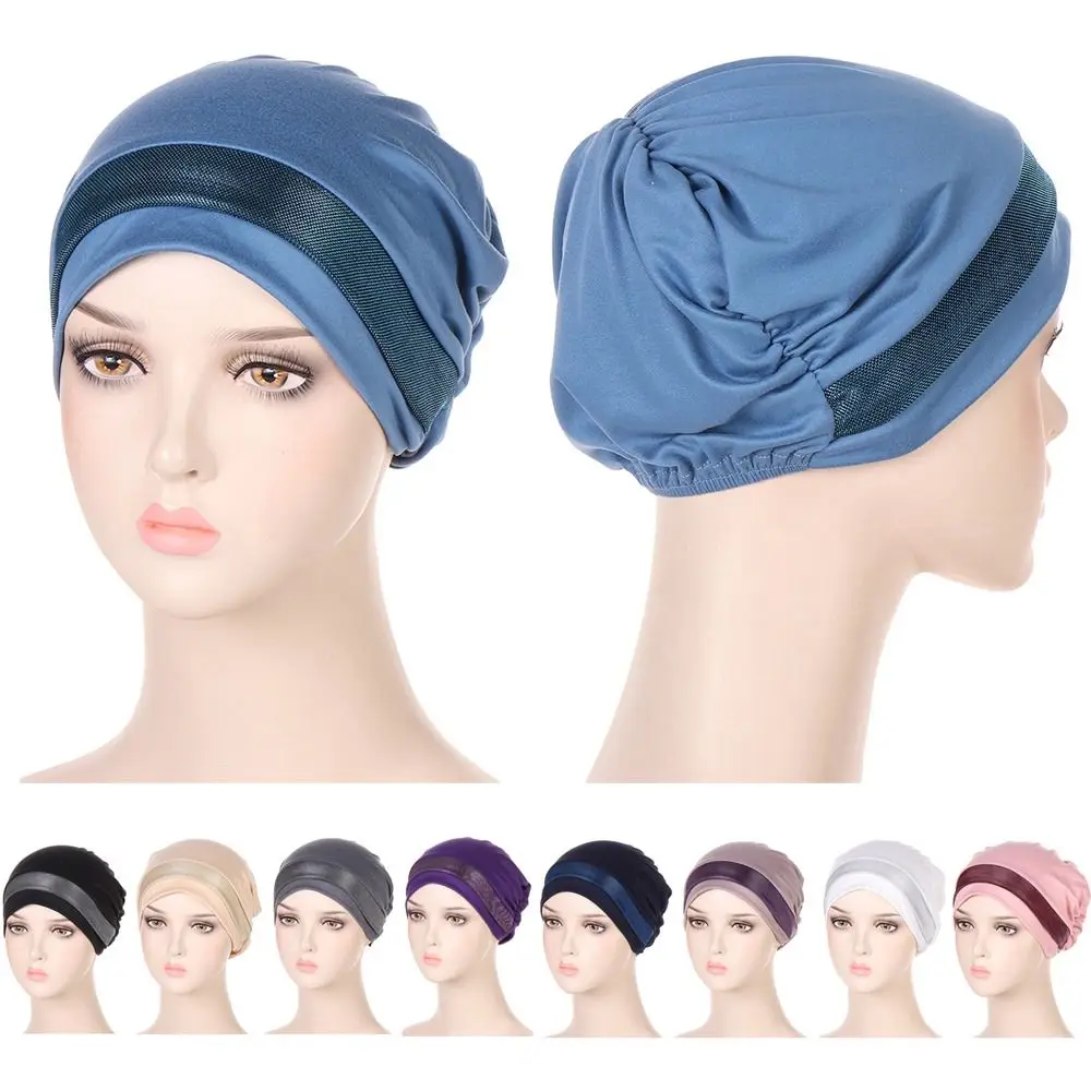 Pleated Round Forehead Turban Cap Muslim Hat Elastic Inner Hijabs Bonnet Islam Female Hijab Hat Chemo Cap Headband 2023 New
Pleated Round Forehead Turban Cap Muslim Hat Elastic Inner Hijabs Bonnet Islam Female Hijab Hat Chemo Cap Headband 2023 New