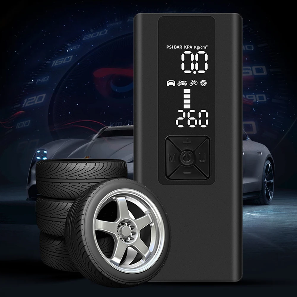 Car Air Compressor Type-C Charging 12V Wireless Portable Tire Inflator Pump LCD Display for Motorcycle Bicycle Car Tyre Balls
Car Air Compressor Type-C Charging 12V Wireless Portable Tire Inflator Pump LCD Display for Motorcycle Bicycle Car Tyre Balls