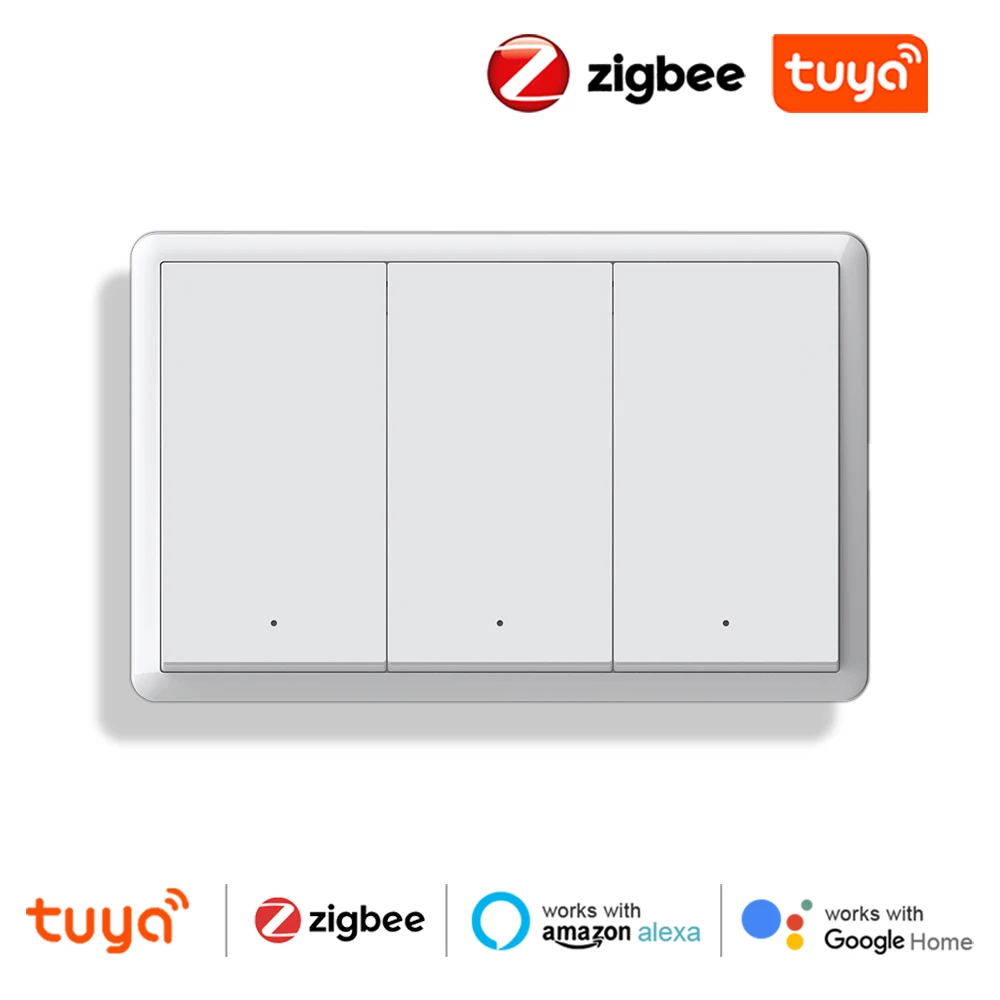Manhot Tuya ZigBee умный выключатель
Manhot Tuya ZigBee умный выключатель
