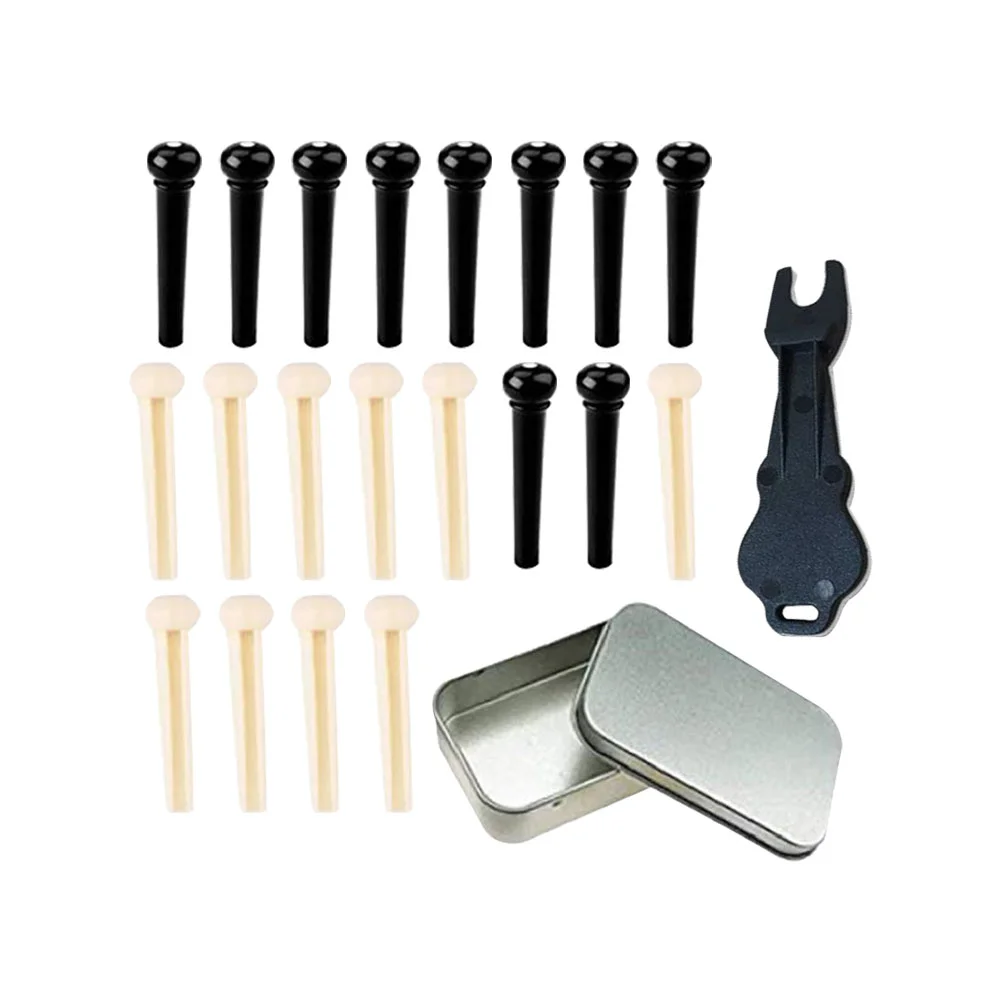 1 Set of Guitar Pin Pegs String Musical Instrument Guitar Bridge Pin Pegs with Pin Puller
1 Set of Guitar Pin Pegs String Musical Instrument Guitar Bridge Pin Pegs with Pin Puller