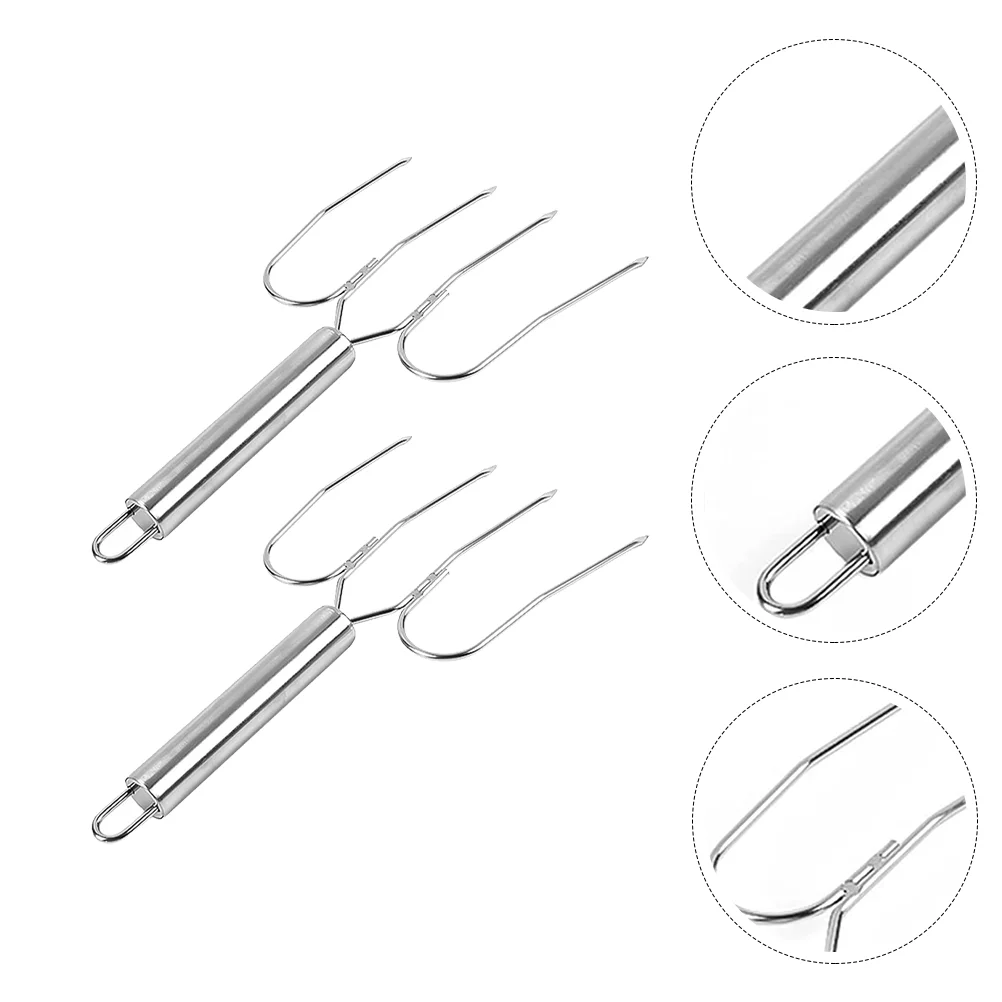 Fork Turkey Forks Meat Lifting Lifter Carving Bbq Poultry Stainless Steel Chicken Lifters Hook Roast Hamclaw Lam Metal Barbecue
Fork Turkey Forks Meat Lifting Lifter Carving Bbq Poultry Stainless Steel Chicken Lifters Hook Roast Hamclaw Lam Metal Barbecue