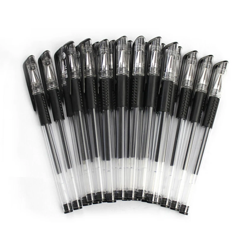12Pcs Box 0.5mm Black Gel Ink Rollerball Ballpoint Pen Business Office School Supplies Writing Signing Pen
12Pcs Box 0.5mm Black Gel Ink Rollerball Ballpoint Pen Business Office School Supplies Writing Signing Pen