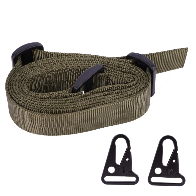

Point Rifl-e Sling Nylon Tactical American Style Multi Functional Adjustable Breathable Belt Buckled Clips Hunting Accessories