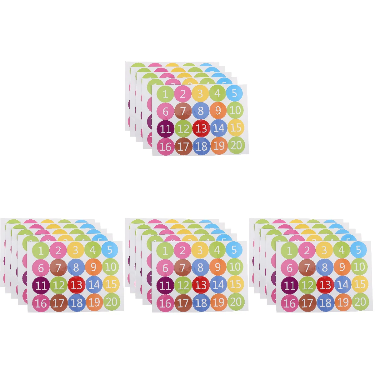20 Sheets Sticker Round Number Pasters Waterproof Stickers Sign Colorful Ornament Pvc Self-adhesive Kids Room Decoration
20 Sheets Sticker Round Number Pasters Waterproof Stickers Sign Colorful Ornament Pvc Self-adhesive Kids Room Decoration