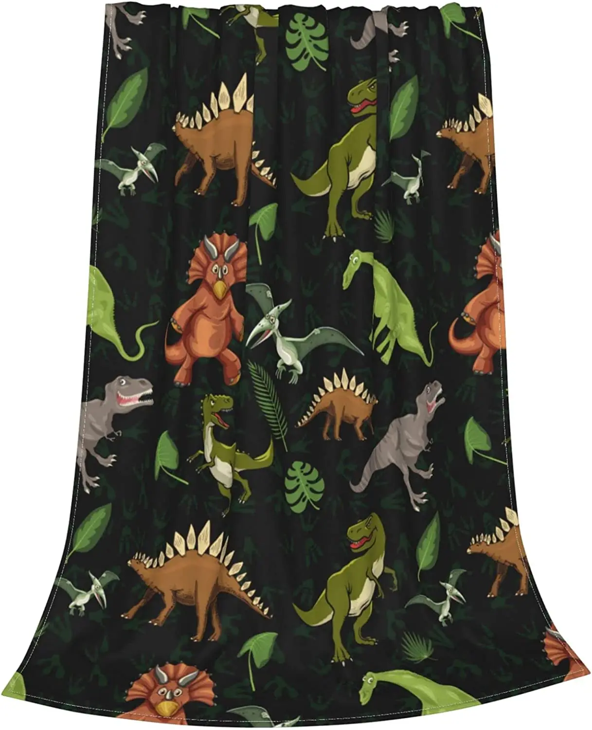Dinosaur Soft Warm Throw Blanket Lightweight Flannel Fleece Bed Blanket Gift for Girls Boys Women
Dinosaur Soft Warm Throw Blanket Lightweight Flannel Fleece Bed Blanket Gift for Girls Boys Women
