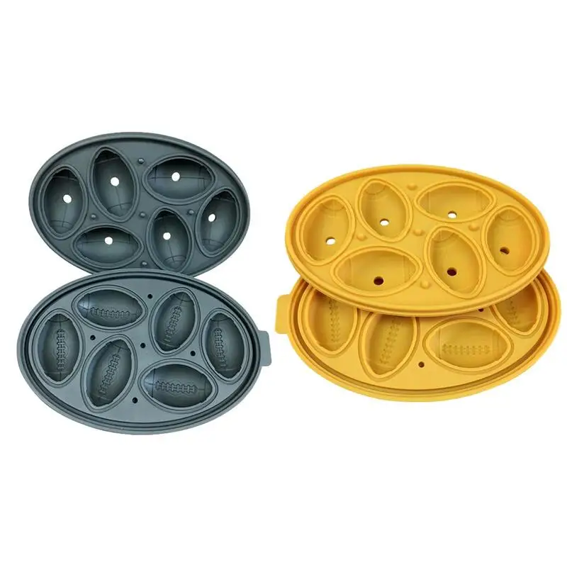sports ball ice molds round ice cube maker silicon food grade ice tray oval shape reusable ice mold with lid freezer ice ball
sports ball ice molds round ice cube maker silicon food grade ice tray oval shape reusable ice mold with lid freezer ice ball