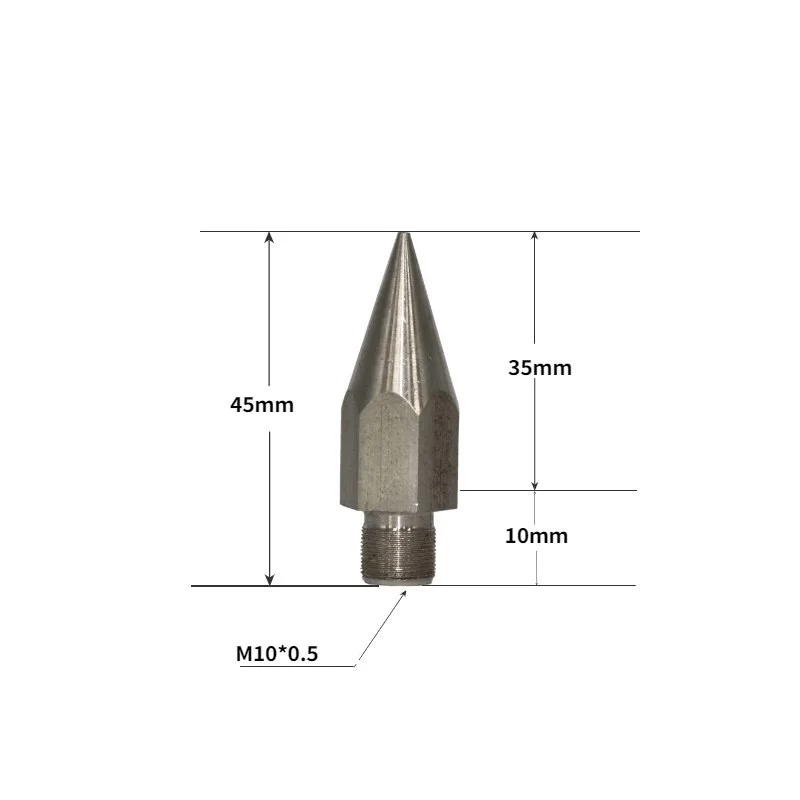 NEW Stainless Steel Pri/sm Mini Pole Point 1/4\\\\\\\" Internal Female Thread 50mm Mini Pri/sm Sharp Point Pole Point
NEW Stainless Steel Pri/sm Mini Pole Point 1/4\\\\\\\" Internal Female Thread 50mm Mini Pri/sm Sharp Point Pole Point