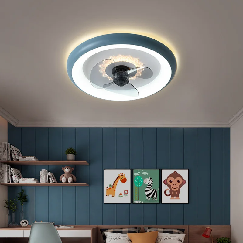 Ceiling fan lamp Nordic simple creative living room bedroom dining room household invisible fan lamp children fan lamp
Ceiling fan lamp Nordic simple creative living room bedroom dining room household invisible fan lamp children fan lamp