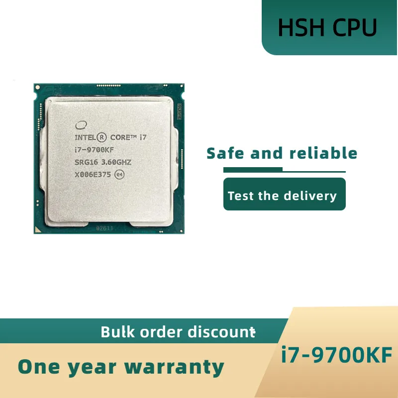 Процессор Intel Core i7-9700KF i7 9700KF 3,6 ГГц Восьмиядерный восьмипоточный ЦПУ 12 МБ 95 Вт для настольного ПК LGA 1151
Процессор Intel Core i7-9700KF i7 9700KF 3,6 ГГц Восьмиядерный восьмипоточный ЦПУ 12 МБ 95 Вт для настольного ПК LGA 1151